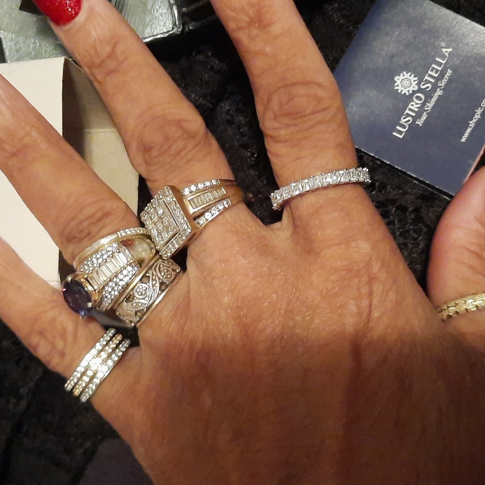 Silver and Gold Women's Ring
